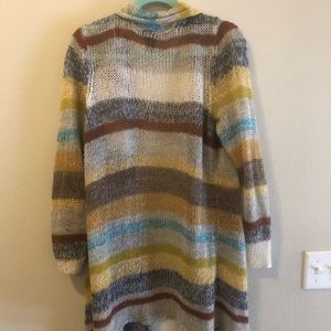 Multi colored cardigan